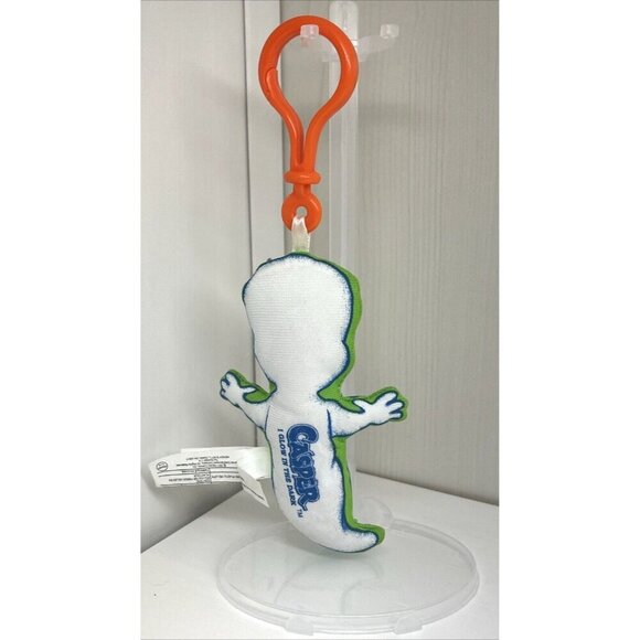 Wendy’s Kids Meal Toy Casper the Friendly Ghost Glow In Dark Keychain Clip 2001 - Picture 4 of 11